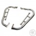 Rear Leg Guard Crash Bar For Royal Enfield Classic 350 500 Steel Chrome Plated