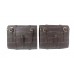 Pair Saddle Bags For Royal Enfield Classic Bullet All Model Brown Leather