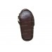 Single Saddle Bag For Royal Enfield Bullet Classic Maroon Leather