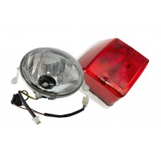 Head Light And Tail Light 4 Stroke 4T For Vespa Px Lml Star Stella