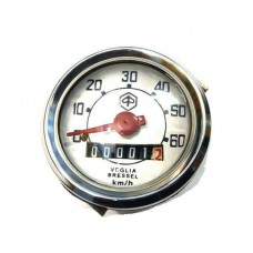 Vespa Speedometer Round 60Km/H 48Mm Vespa V50, 50N, 90