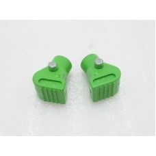 New Vespa Alloy Stand Feet Pair Px T5 Lml Green