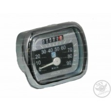 90 Kph Speedometer For Vespa Bressel Piaggio VN VM ACMA 150 Grey Black