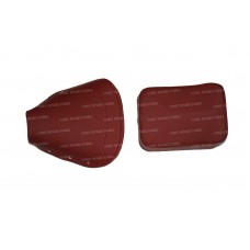 Vespa Maroon Front And Rear Seat Cover Set For Vespa Vbb Super Px Rally