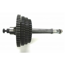 Vespa Main Gear Shaft Complete Assly 4 Gear Vespa PX 125-200 E,Lusso, T5