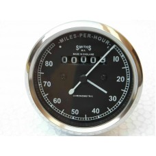 New Replica Smiths Speedometer 80 Mph Bsa Royal Enfield Norton Triumph