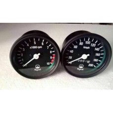 Yamaha Rd250 Rd 350 Rd400 Speedometer & Tachometer Set -Rpm Meter Cluste