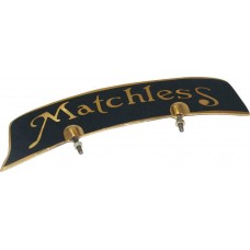 Front Mudguard Brass Number Plate For Matchless Motorcycle