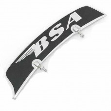 Brass Chrome BSA Motorcycles Front Mudguard Number Plate